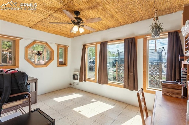 125 1st St, Saguache, CO 81149 - sunroom featuring heating unit