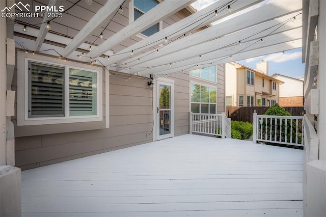 2570 Wimbleton Ct, Colorado Springs, CO 80920 - view of wooden terrace
