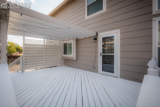2570 Wimbleton Ct, Colorado Springs, CO 80920 - view of wooden deck