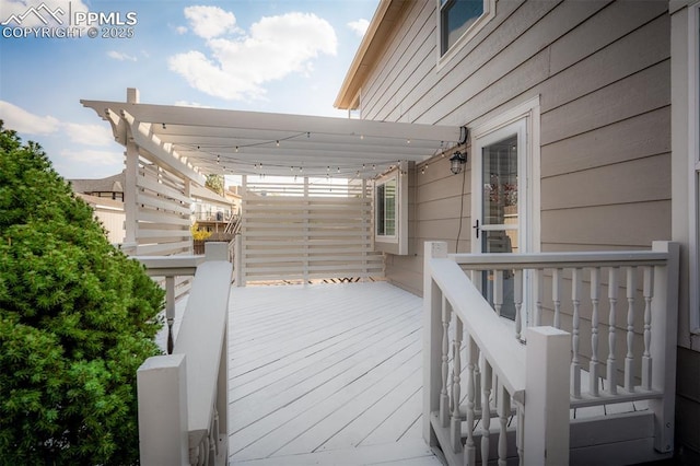 2570 Wimbleton Ct, Colorado Springs, CO 80920 - view of wooden terrace