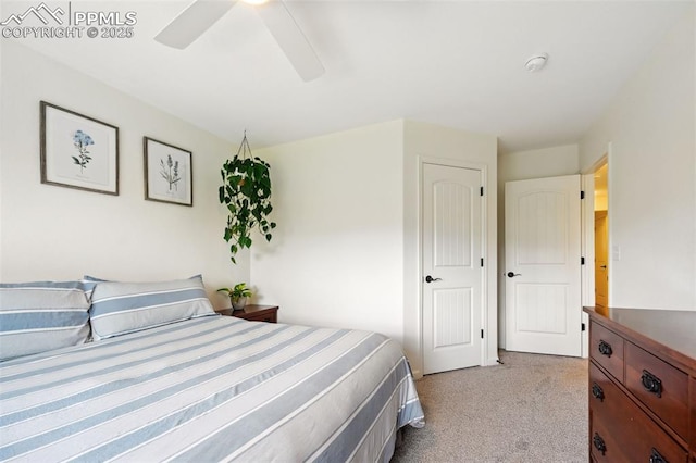 1914 Birmingham Loop, Colorado Springs, CO 80910 - carpeted bedroom featuring ceiling fan