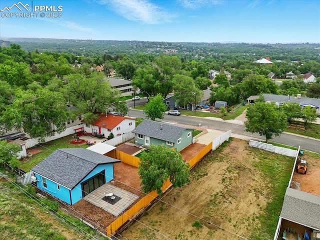 1112 Modes St, Colorado Springs, CO 80904 - aerial perspective of suburban area