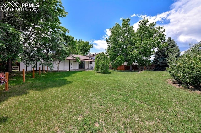 4059 Cooke Ln, Colorado Springs, CO 80911 - view of green lawn