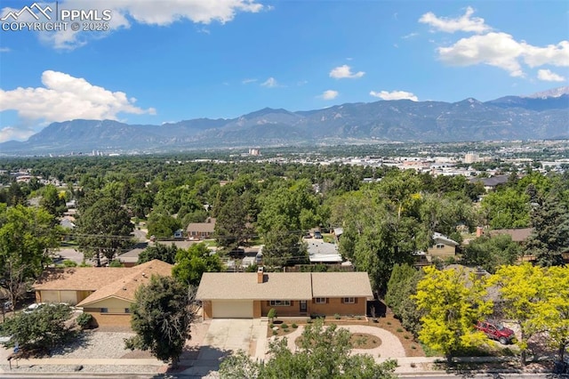 1411 Acacia Dr, Colorado Springs, CO 80907 - view of mountain backdrop