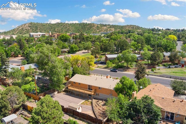 1411 Acacia Dr, Colorado Springs, CO 80907 - drone / aerial view of mountains