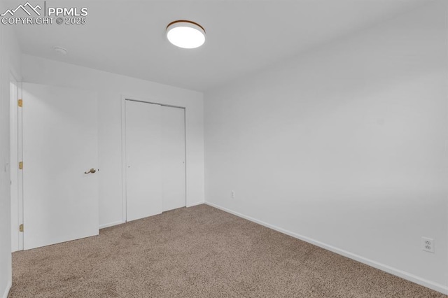 5105 Stellar Dr, Colorado Springs, CO 80923 - unfurnished bedroom with carpet and a closet