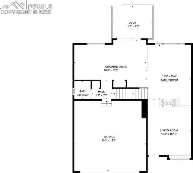 5105 Stellar Dr, Colorado Springs, CO 80923 - view of property floor plan