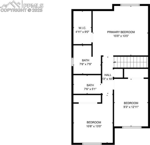 5105 Stellar Dr, Colorado Springs, CO 80923 - view of property floor plan