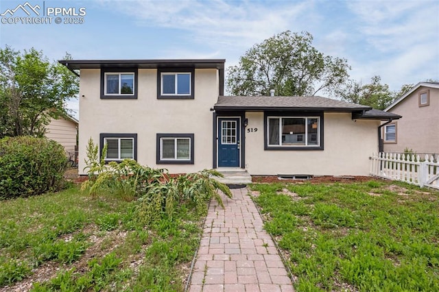 519 Crest St, Fountain, CO 80817 - split level home with stucco siding
