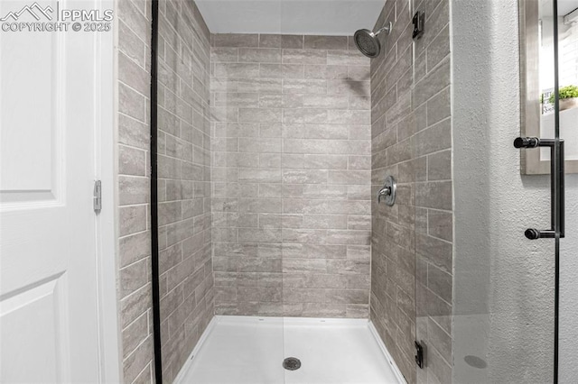 519 Crest St, Fountain, CO 80817 - bathroom featuring a stall shower