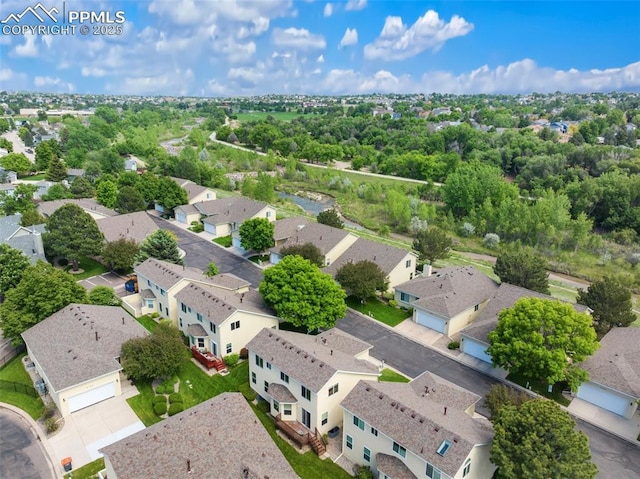 3320 Chestnut Glen Ln, Colorado Springs, CO 80918 - aerial perspective of suburban area