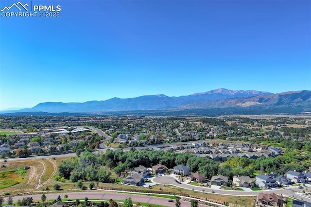 10702 Black Kettle Way, Colorado Springs, CO 80908 - view of mountain background featuring nearby suburban area
