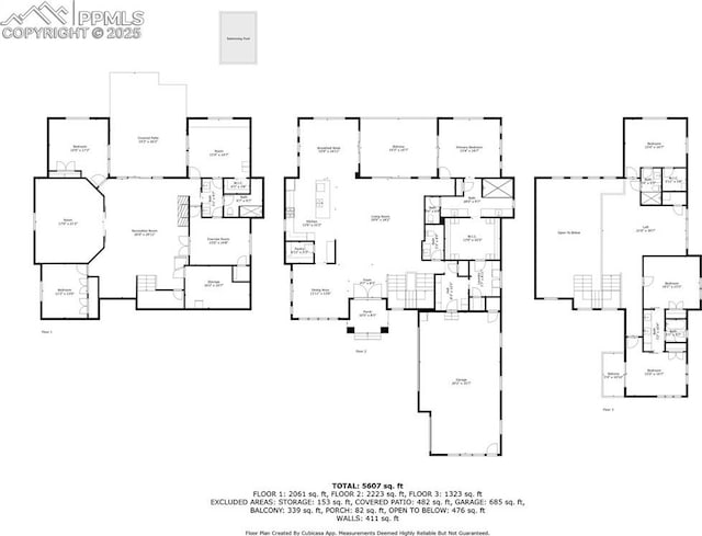 10423 Bergan Peak Ct, Colorado Springs, CO 80924 - view of home floor plan