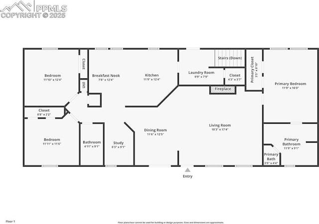 451 Fern Rd, Woodland Park, CO 80863 - view of home floor plan