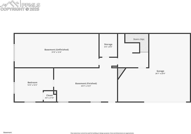 451 Fern Rd, Woodland Park, CO 80863 - view of floor plan / room layout