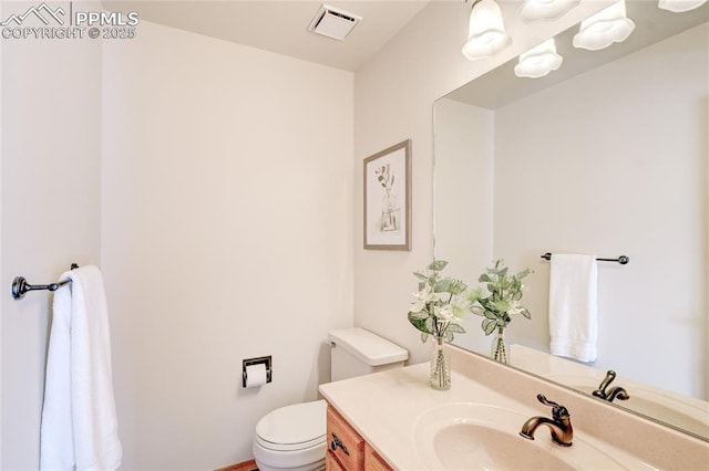 19235 Wakonda Way, Monument, CO 80132 - bathroom with vanity and toilet