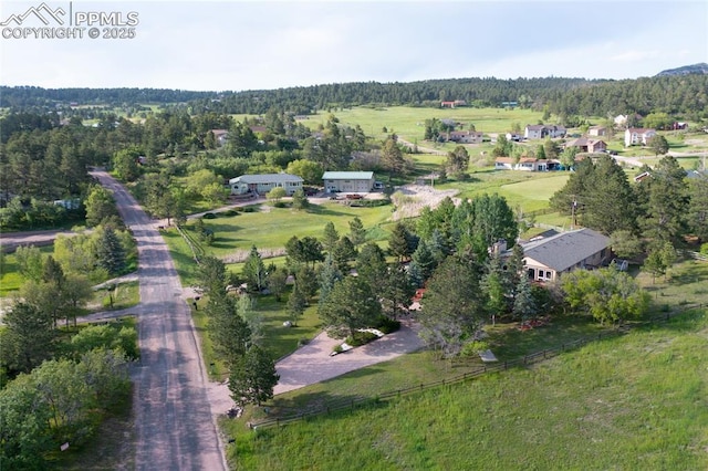 19235 Wakonda Way, Monument, CO 80132 - view of property location featuring a heavily wooded area
