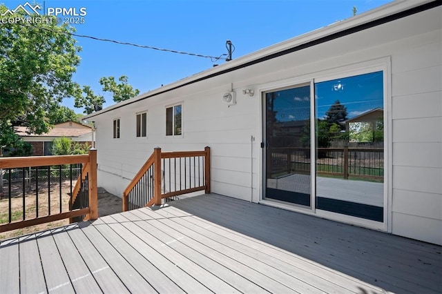 4116 Fitzpatrick Dr, Colorado Springs, CO 80909 - view of deck