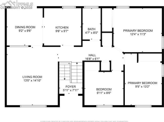 4116 Fitzpatrick Dr, Colorado Springs, CO 80909 - view of property floor plan
