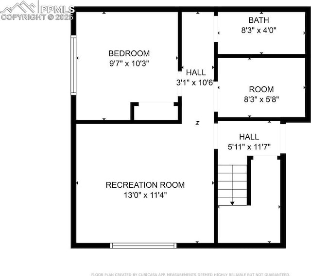 4116 Fitzpatrick Dr, Colorado Springs, CO 80909 - view of floor plan / room layout