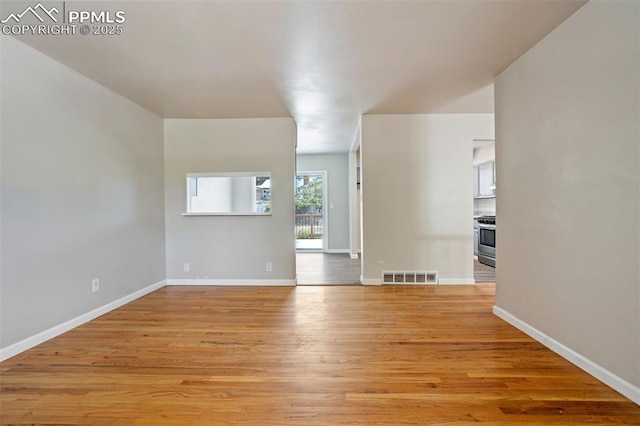 4116 Fitzpatrick Dr, Colorado Springs, CO 80909 - spare room featuring light wood finished floors and baseboards