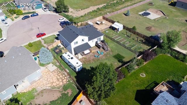 11310 Falling Star Rd, Fountain, CO 80817 - aerial perspective of suburban area