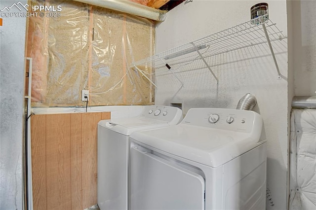 9344 Hirono Rd, Peyton, CO 80831 - washroom featuring separate washer and dryer