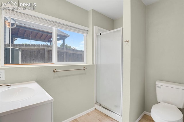 9344 Hirono Rd, Peyton, CO 80831 - full bathroom with a shower stall and vanity