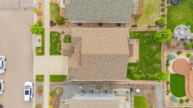 6808 Black Saddle Dr, Colorado Springs, CO 80924 - bird's eye view