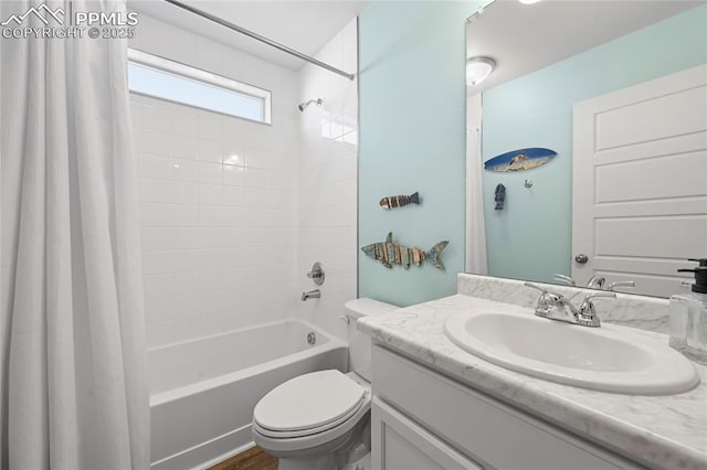 6125 Ashmore Ln, Colorado Springs, CO 80927 - bathroom featuring vanity and shower / bath combo