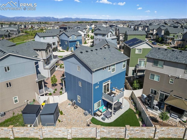 6125 Ashmore Ln, Colorado Springs, CO 80927 - aerial view of residential area