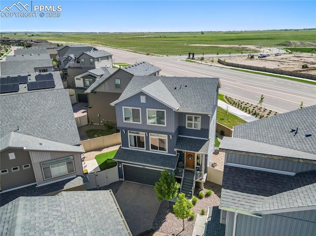 6125 Ashmore Ln, Colorado Springs, CO 80927 - aerial perspective of suburban area
