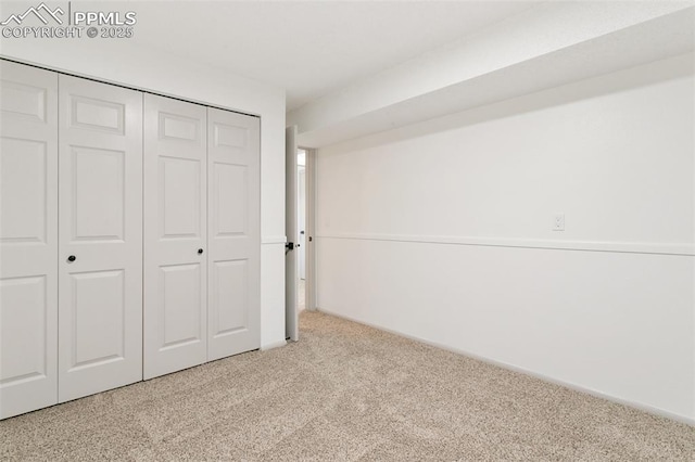 2838 Shadowglen Dr, Colorado Springs, CO 80918 - unfurnished bedroom with carpet floors and a closet