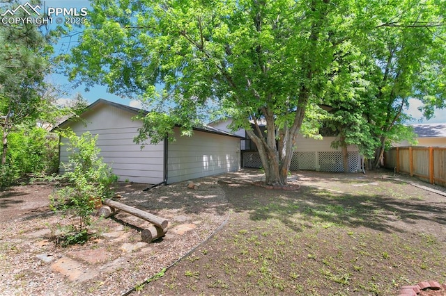 2838 Shadowglen Dr, Colorado Springs, CO 80918 - view of yard