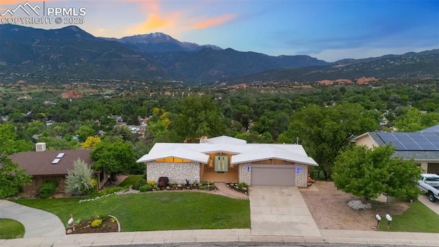 702 Crown Ridge Dr, Colorado Springs, CO 80904 - view of mountain background