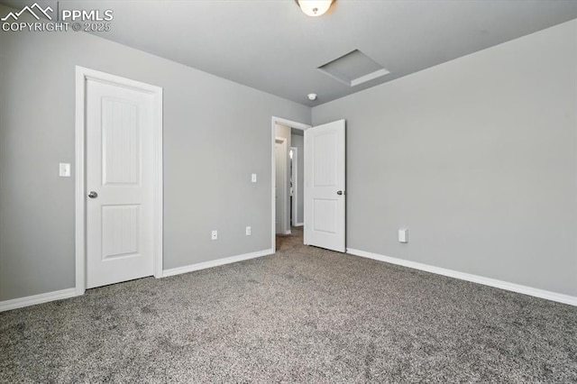7791 Berwyn Loop, Peyton, CO 80831 - unfurnished bedroom with carpet flooring and baseboards