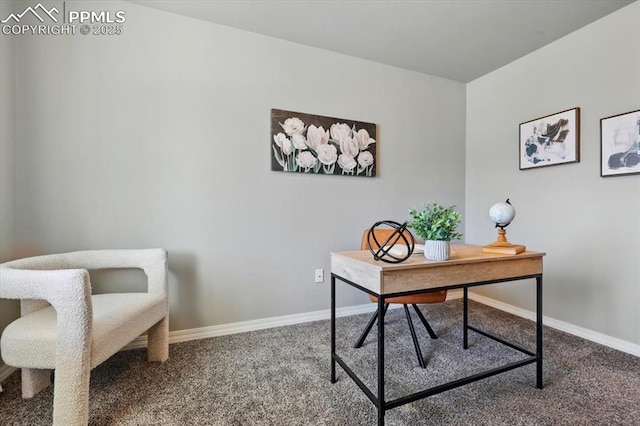 7791 Berwyn Loop, Peyton, CO 80831 - carpeted office featuring baseboards