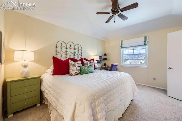 2512 Elite Ter, Colorado Springs, CO 80920 - bedroom featuring carpet and a ceiling fan