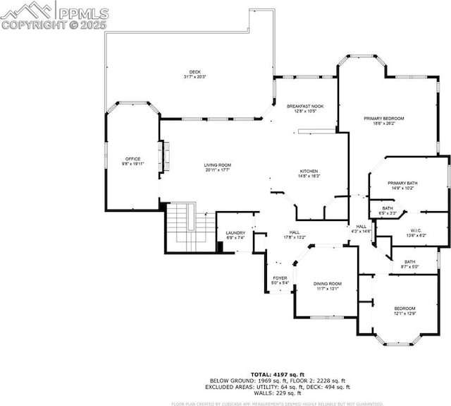 1117 Spectrum Loop, Colorado Springs, CO 80921 - view of property floor plan