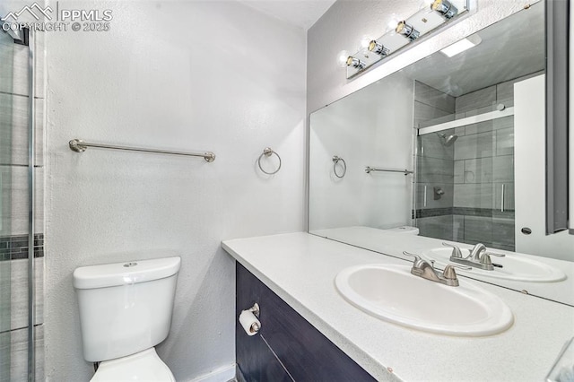 3210 Van Teylingen Dr Unit E, Colorado Springs, CO 80917 - full bathroom featuring vanity and tiled shower