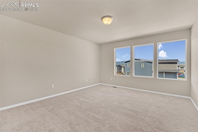6211 Godwit Ln, Colorado Springs, CO 80925 - unfurnished room featuring carpet and a textured ceiling