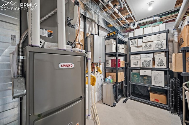 8082 Goldenray Pl, Colorado Springs, CO 80908 - utilities with heating unit