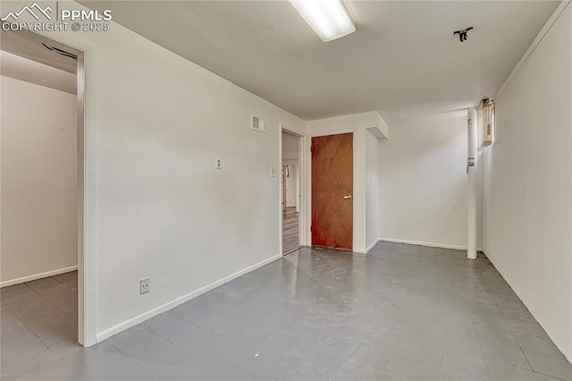 2533 Bennett Ave, Colorado Springs, CO 80909 - unfurnished room with a pendent fire sprinkler and baseboards