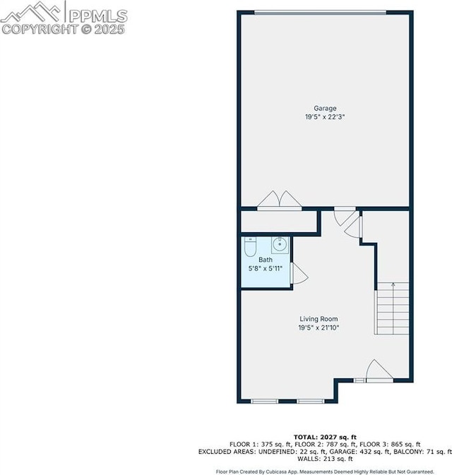 6069 Inman Vw, Colorado Springs, CO 80924 - view of property floor plan