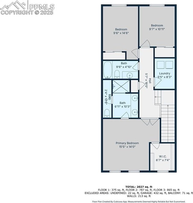 6069 Inman Vw, Colorado Springs, CO 80924 - view of property floor plan