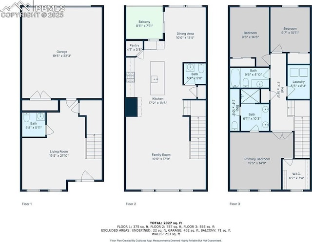 6069 Inman Vw, Colorado Springs, CO 80924 - view of property floor plan