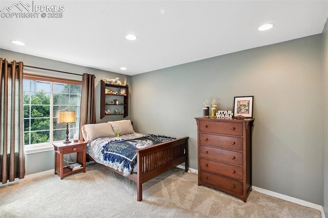 235 Haversham Dr, Colorado Springs, CO 80906 - bedroom with carpet flooring and recessed lighting