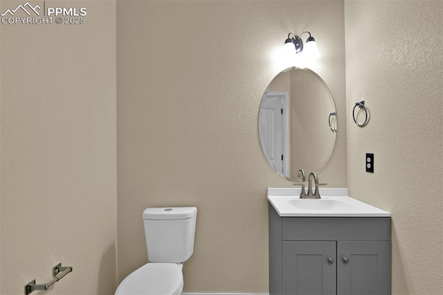 7385 Forest Meadows Ave, Colorado Springs, CO 80908 - half bath with vanity and toilet