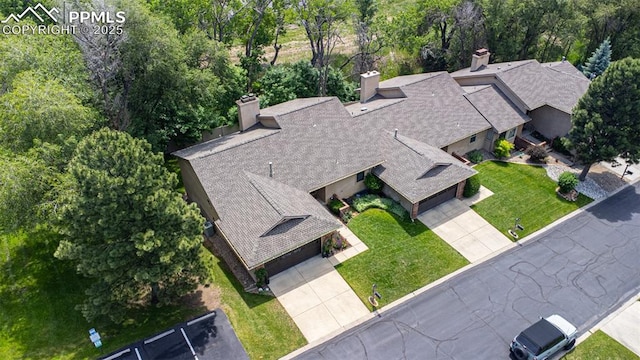 2125 Glenhill Rd, Colorado Springs, CO 80906 - view from above of property