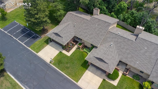 2125 Glenhill Rd, Colorado Springs, CO 80906 - aerial view of property and surrounding area
